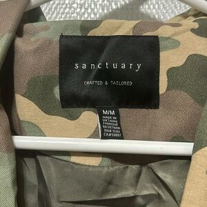 Camo rain jacket